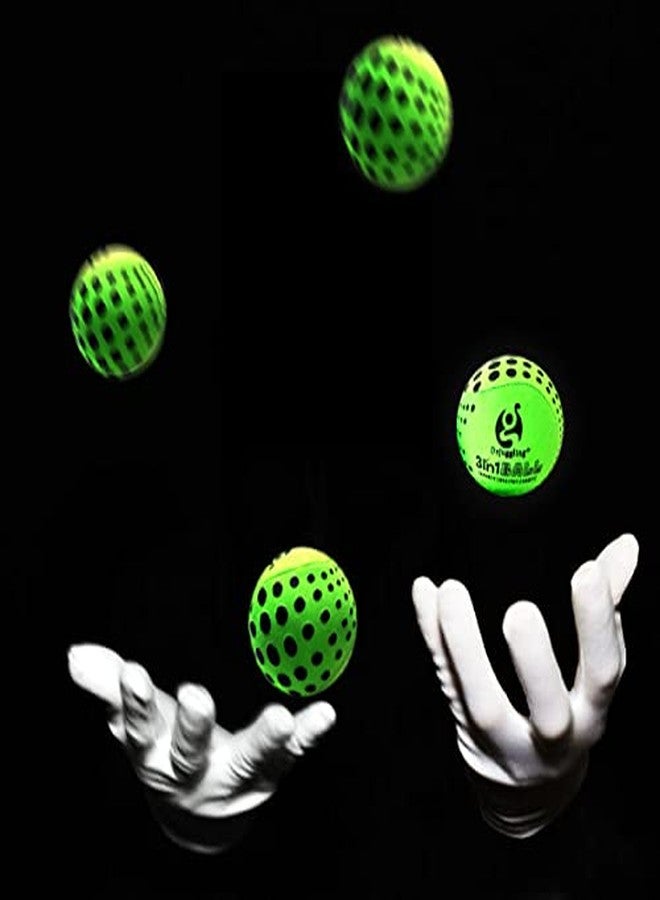 DSJUGGLING 4 Pieces of Washable Juggling Balls for Beginners, Soft Easy Juggling Ball Set of 4 100g Each Multiple Practice Juggling Ball Kits for Adults - Image 3